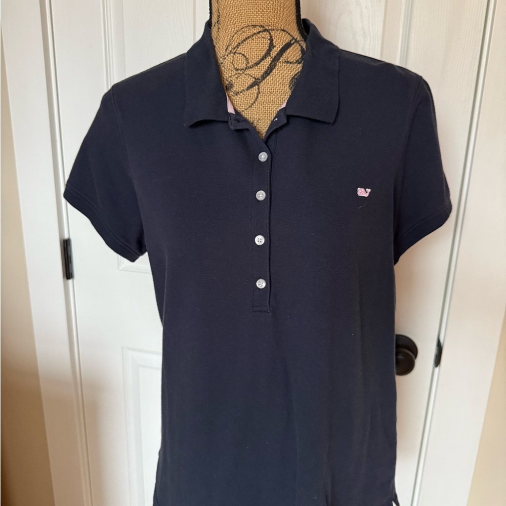 Vineyard Vines Blue Button Down Polo Shirt